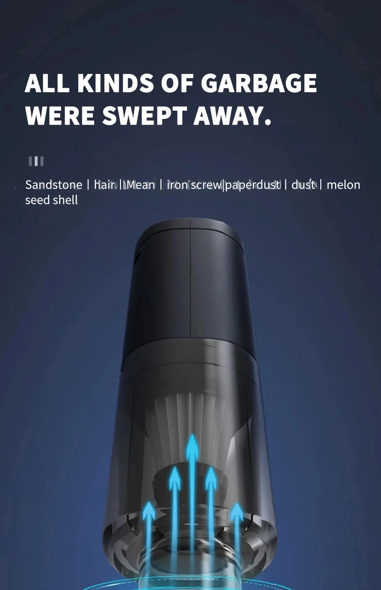 Mini Powerful Wireless Portable Vacuum