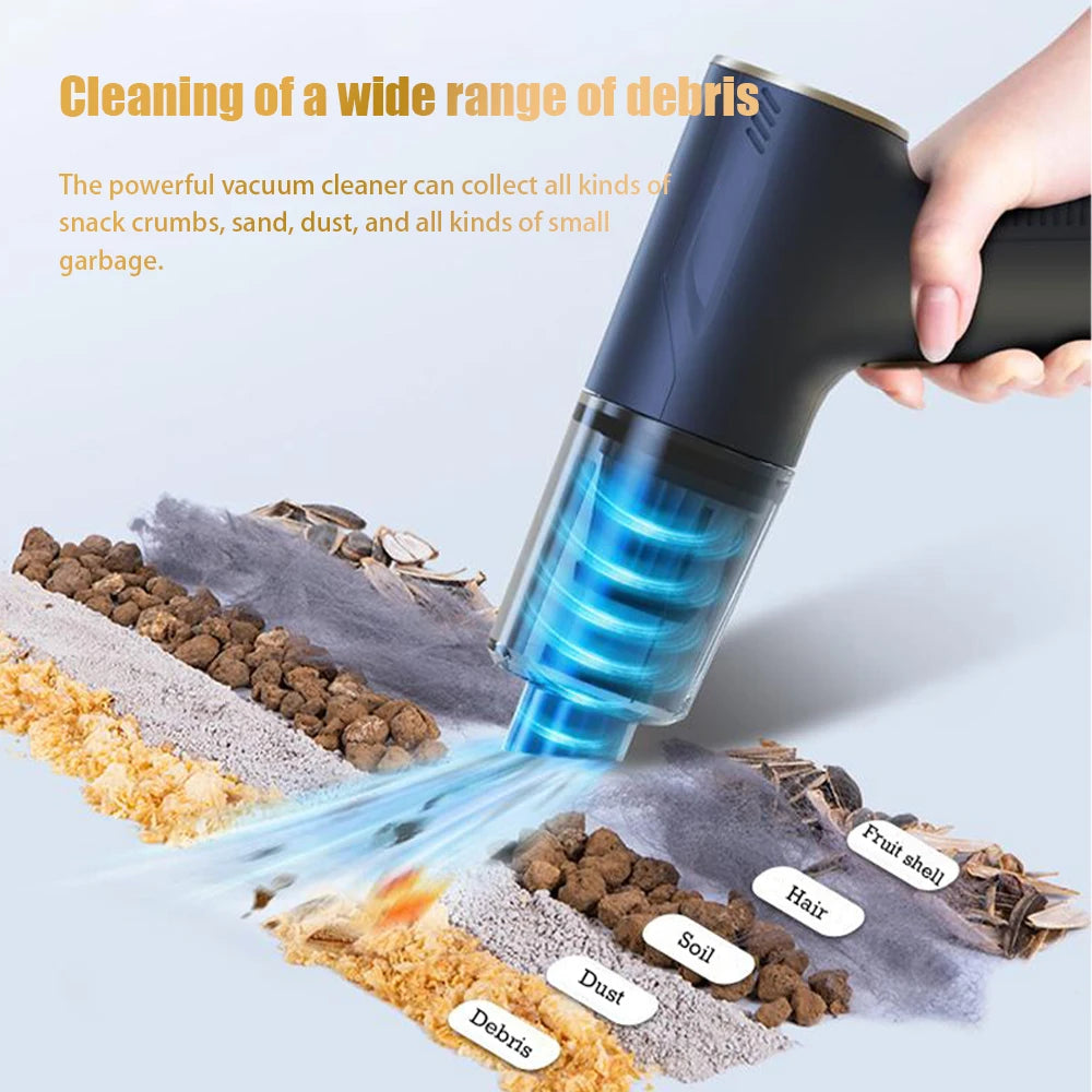 Mini Powerful Wireless Portable Vacuum