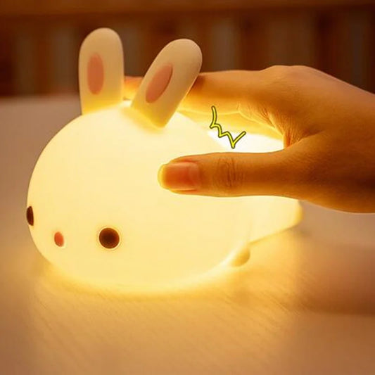 16 Colors Bunny Night Light With Sensor