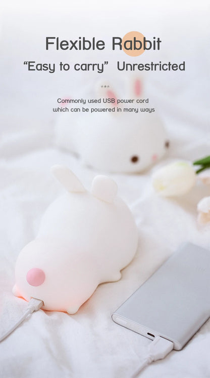 16 Colors Bunny Night Light With Sensor